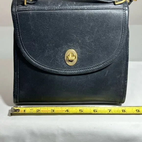 Vintage Coach Regina Top Handle Crossbody Bag 9983 Authentic - Picture 12 of 16